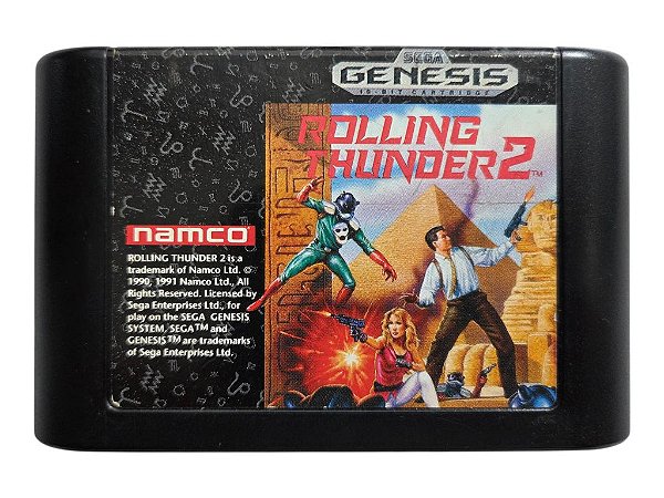 Jogo Rolling Thunder 2 Original - Mega Drive