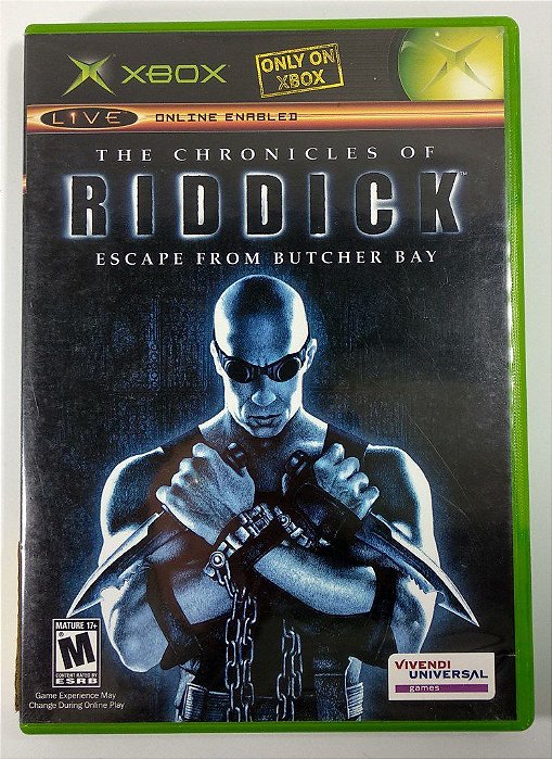 Riddick Original - Xbox Clássico
