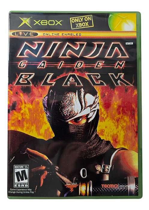 Jogo Ninja Gaiden Black (Disco Original) - Xbox Clássico