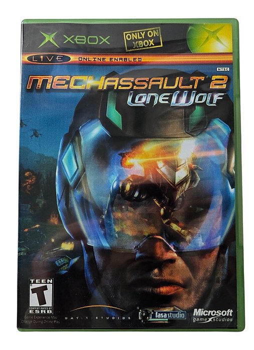 Jogo Mechassault 2 Lone Wolf (Disco Original) - Xbox Clássico