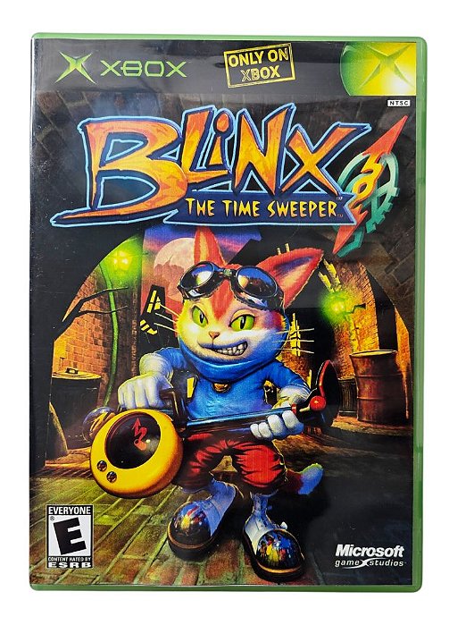 Jogo Blinx the time Sweeper (Disco Original) - Xbox Clássico