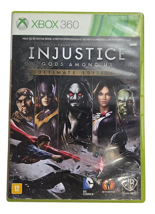 Jogo Injustice Gods Among Us Original - Xbox 360
