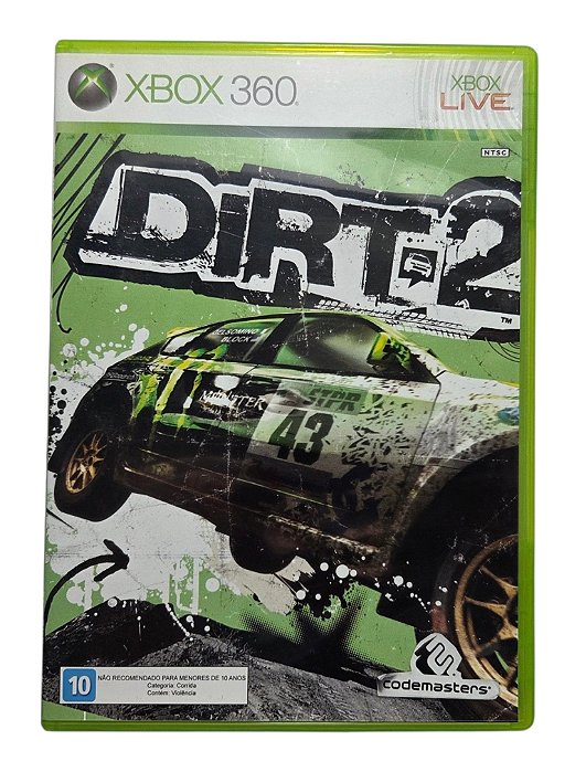 Jogo Dirt 2 Original - Xbox 360
