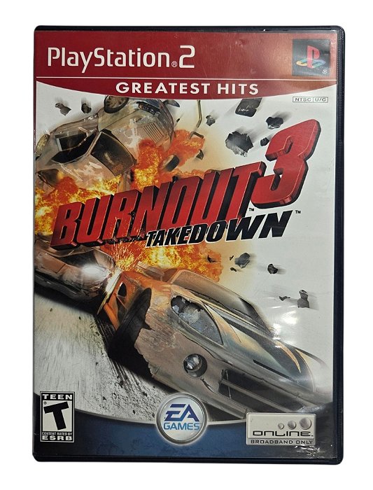 Jogo Burnout 3 Takedown Original - PS2