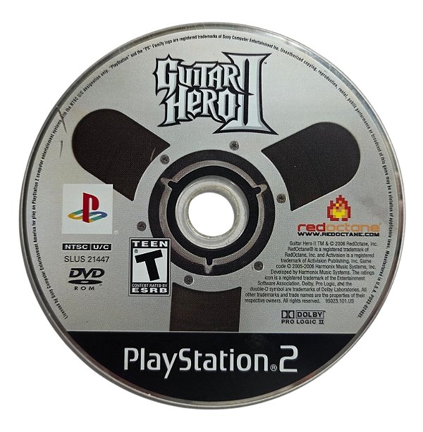 Jogo Guitar Hero II Original - PS2