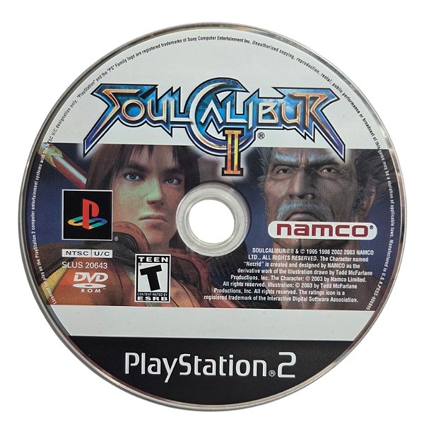 Jogo Soul Calibur II Original - PS2