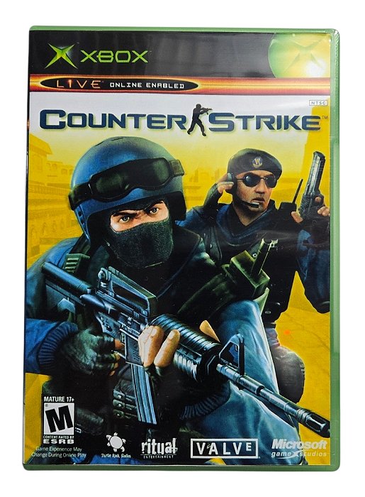 Jogo Counter Strike (Disco Original) - Xbox Clássico