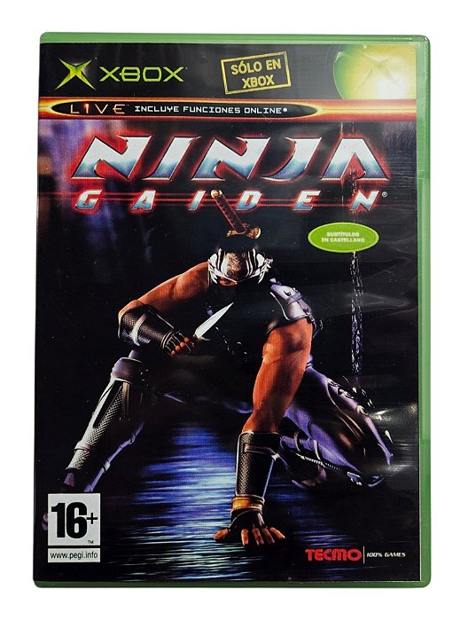 Jogo Ninja Gaiden (Disco Original) - Xbox Clássico