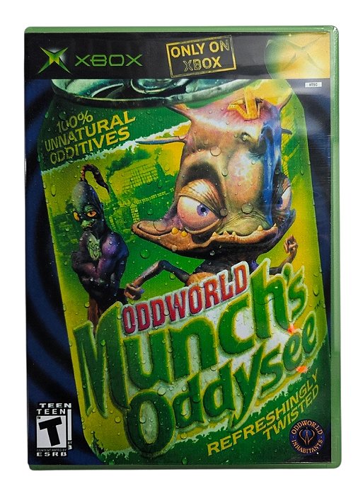 Jogo Oddworld Munchs Oddysee (Disco Original) - Xbox Clássico