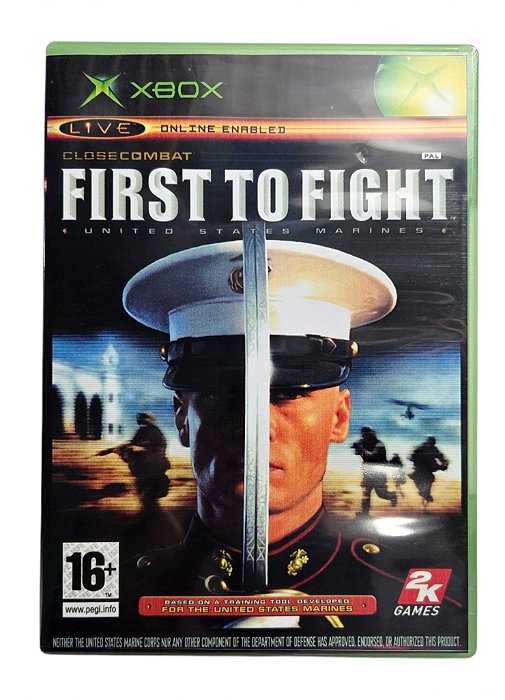 Jogo First to Fight (Disco Original) - Xbox Clássico