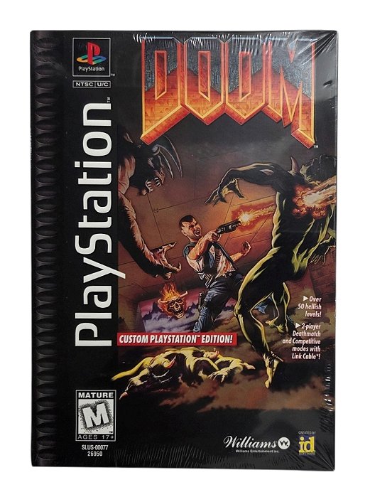 Jogo Doom [REPRO-PRENSADO] - PS1 ONE