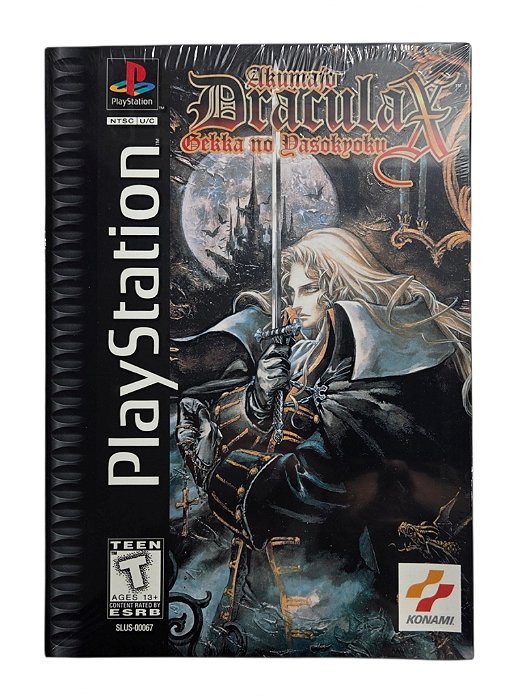 Jogo Akumajo Dracula X – Gekka no Yasoukyoku [REPRO-PRENSADO] - PS1 ONE