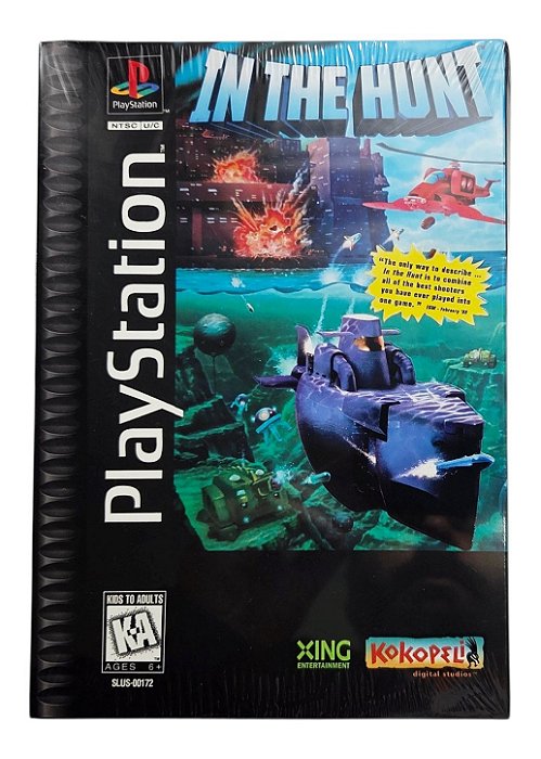 Jogo In the Hunt [REPRO-PRENSADO] - PS1 ONE