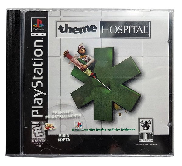 Jogo Theme Hospital [REPRO-PRENSADO] - PS1 ONE