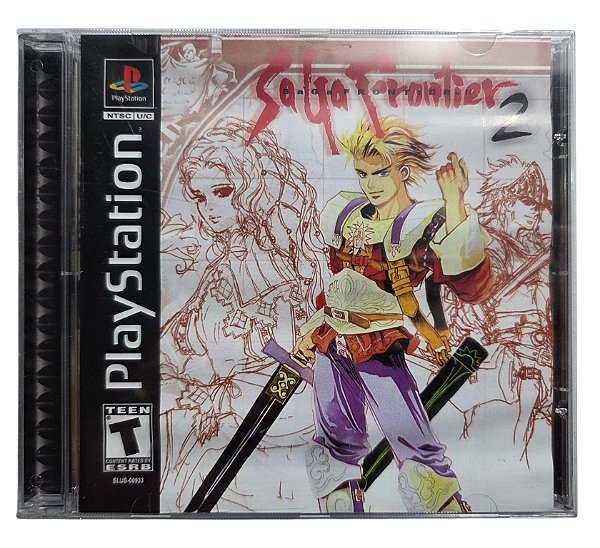 Jogo Saga Frontier 2 [REPRO-PRENSADO] - PS1 ONE