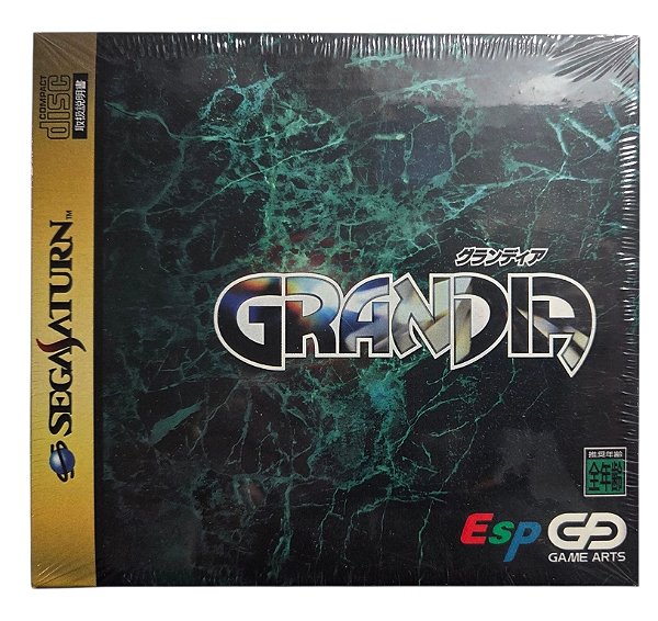 Jogo Grandia [REPRO-PRENSADO] - Sega Saturn