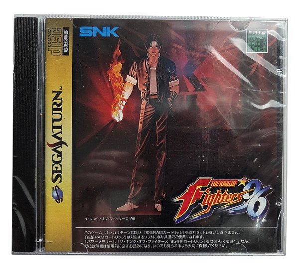 Jogo The King of Fighters 96 [REPRO-PRENSADO] - Sega Saturn