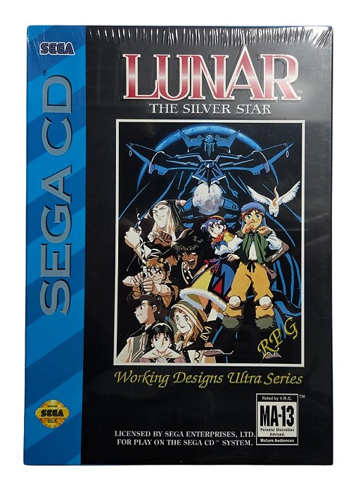 Jogo Lunar the Silver Star Story [REPRO-PRENSADO] - Sega CD