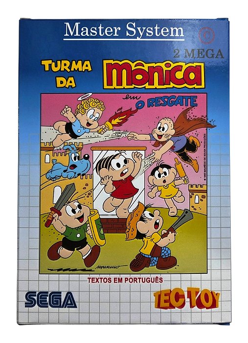 Jogo Turma da Mônica: o resgate [REPRO] - Master System