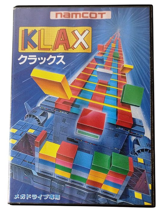 Jogo Klax Original [JAPONÊS] - Mega Drive