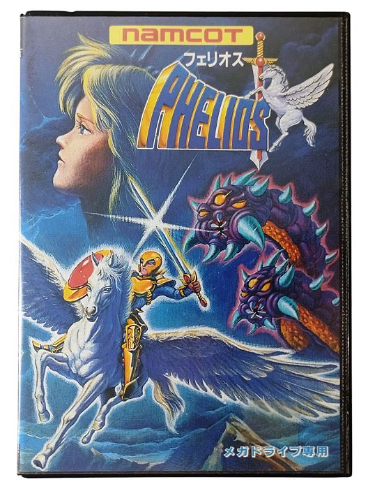 Jogo Phelios Original [JAPONÊS] - Mega Drive