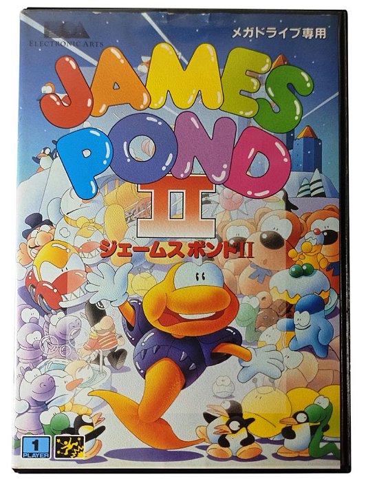 Jogo James Pond II [JAPONÊS] - Mega Drive
