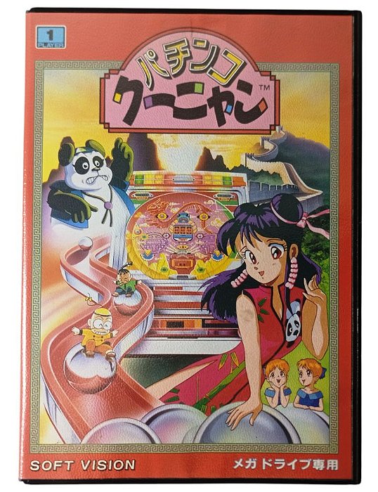 Jogo Pachinko Kuunyan Original [JAPONÊS] - Mega Drive