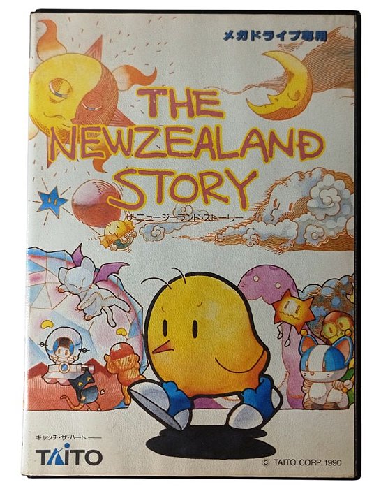 Jogo The Newzealand Story Original [JAPONÊS] - Mega Drive
