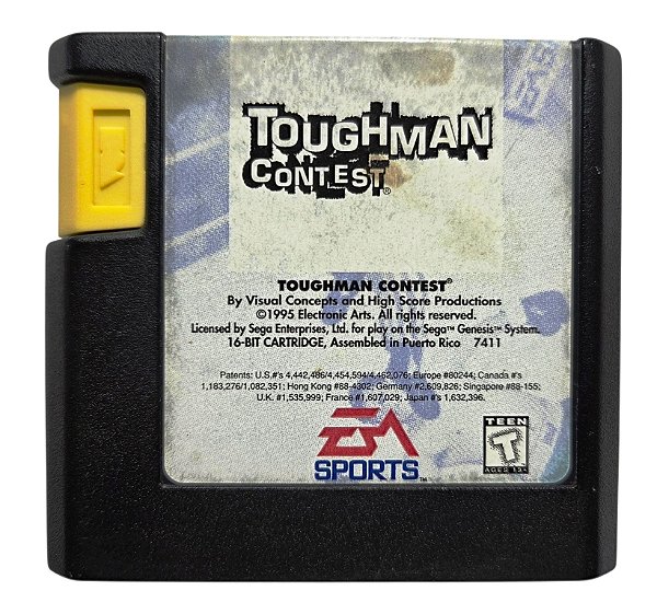 Jogo Toughman Contest Original - Mega Drive