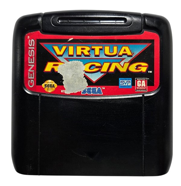 Jogo Virtua Racing Original - Mega Drive