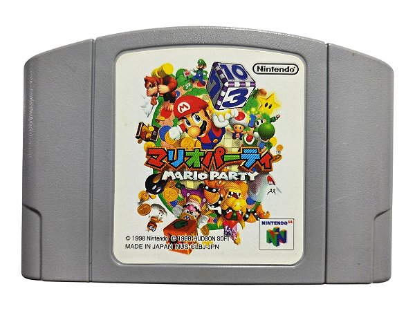 Jogo Mario Party Original [JAPONÊS] - N64