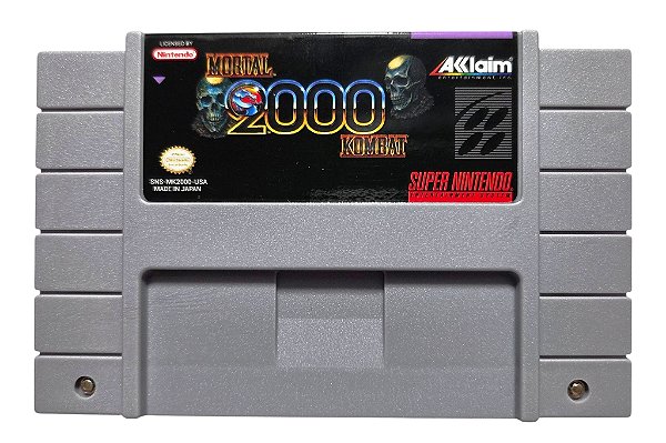 Jogo Mortal Kombat Mythologies Gold 2000 - SNES