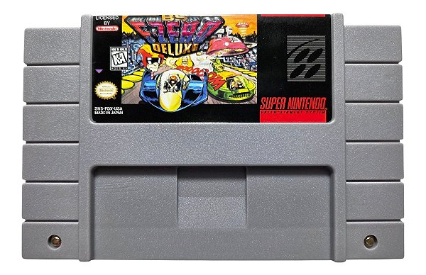 Jogo BS F-Zero Deluxe - SNES