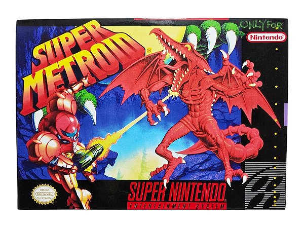 Jogo Super Metroid (Em português) - SNES
