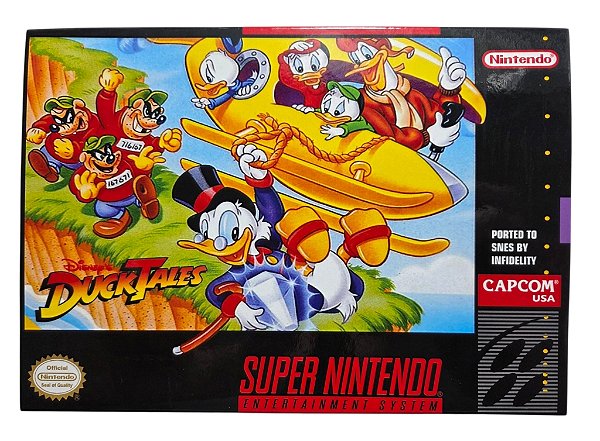 Jogo Ducktales (versão do NES 8 bits) - SNES