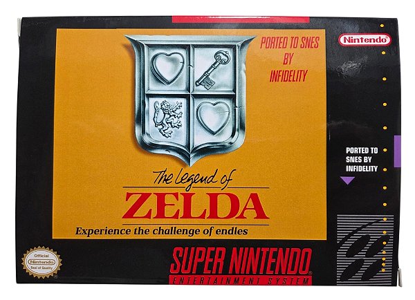 Jogo Zelda (versão do NES 8 bits) - SNES
