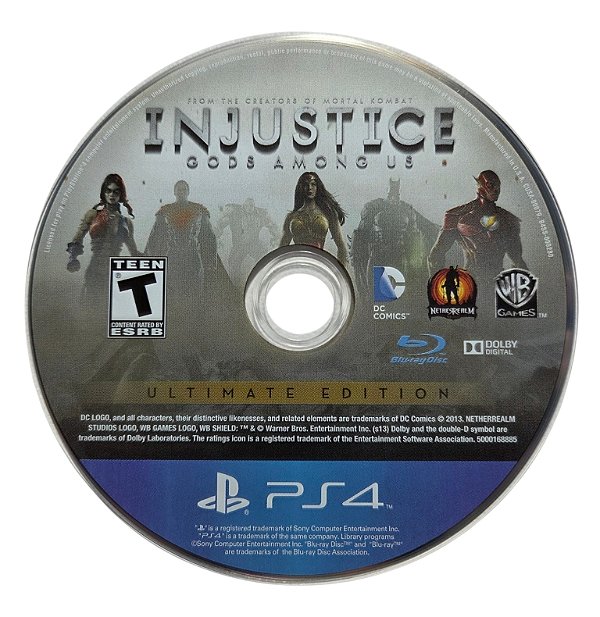 Jogo Injustice Gods Among Us - PS4