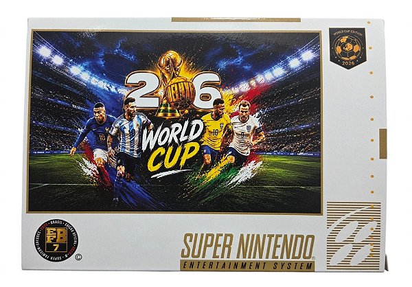 Jogo ISS Fifa World Cup 2026 Deluxe - SNES