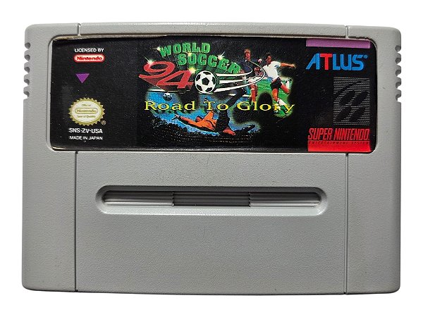 Jogo World Soccer 94 Road to Glory - SNES