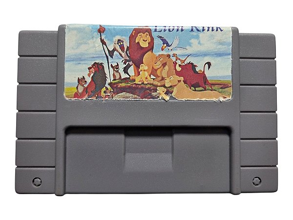 Jogo The Lion King (O Rei Leão) - SNES
