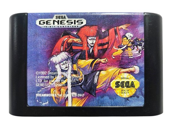 Jogo Mystical Fighter Original - Mega Drive