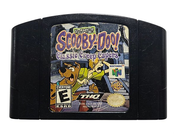 Jogo Scooby Doo Classic Creep Capers Original - N64