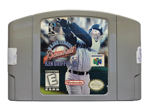 Jogo Major League Ken Griffey JR Original - N64