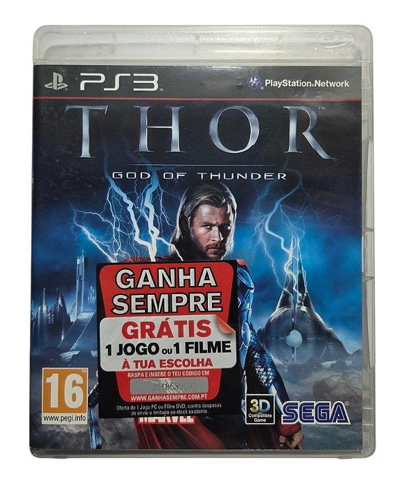 Jogo Thor God of Thunder - PS3