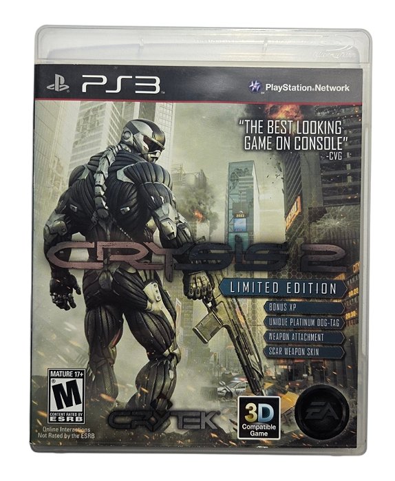 Jogo Crysis 2 Limited Edition - PS3
