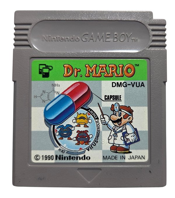 Jogo Dr. Mario Original [JAPONÊS] - GB