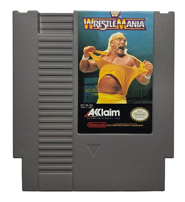 Jogo Wrestle Mania Original - NES