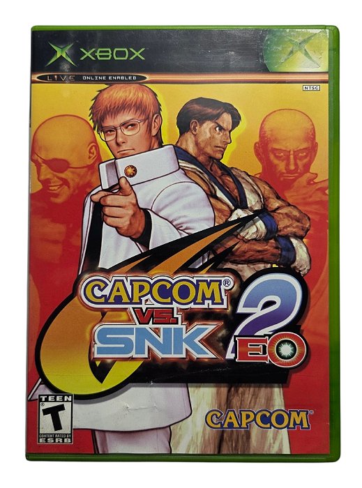 Jogo Capcom Vs SNK 2 EO Original - Xbox Clássico