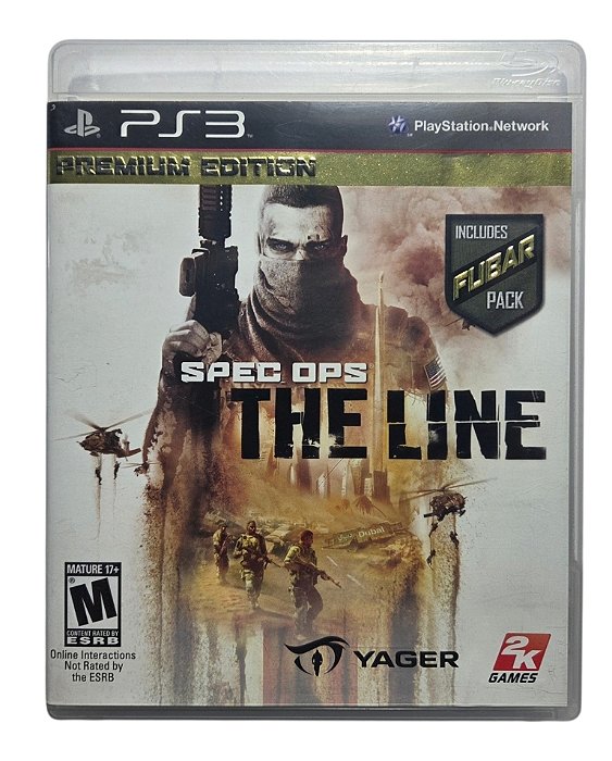 Jogo Spec Ops The Line - PS3