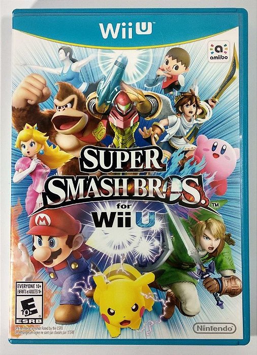 Super Smash Bros Wii U (USADO) - Fenix GZ - 16 anos no mercado!